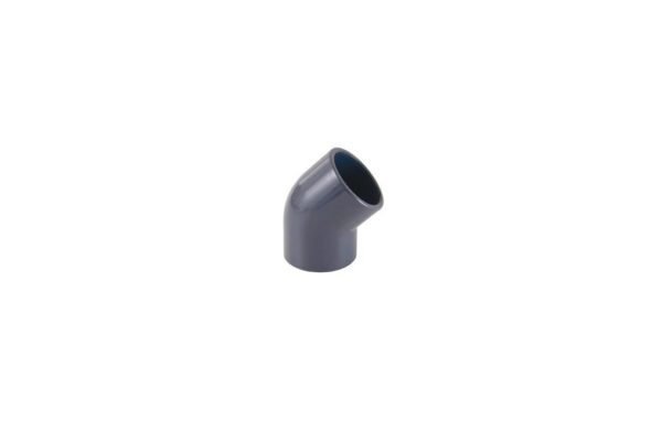 Joelho para colar 45º PVC ⌀50 mm