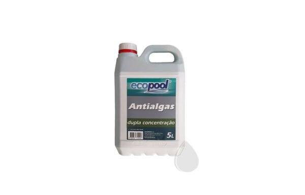 Antialgas dupla concentração abrilhantador 5l Ecopool