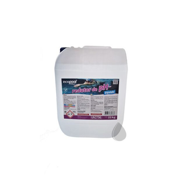 pH- Redutor do pH líquido (pH-) 22kg ECOPOOL